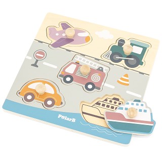 Flat puzzle - transportation